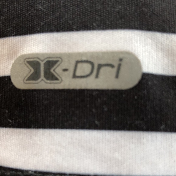 RBX Performance tank top. Size M. Black and white stripe - Picture 5 of 6